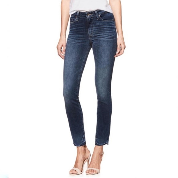 PAIGE Denim - Paige Hoxton Ankle High Rise Skinny Jeans